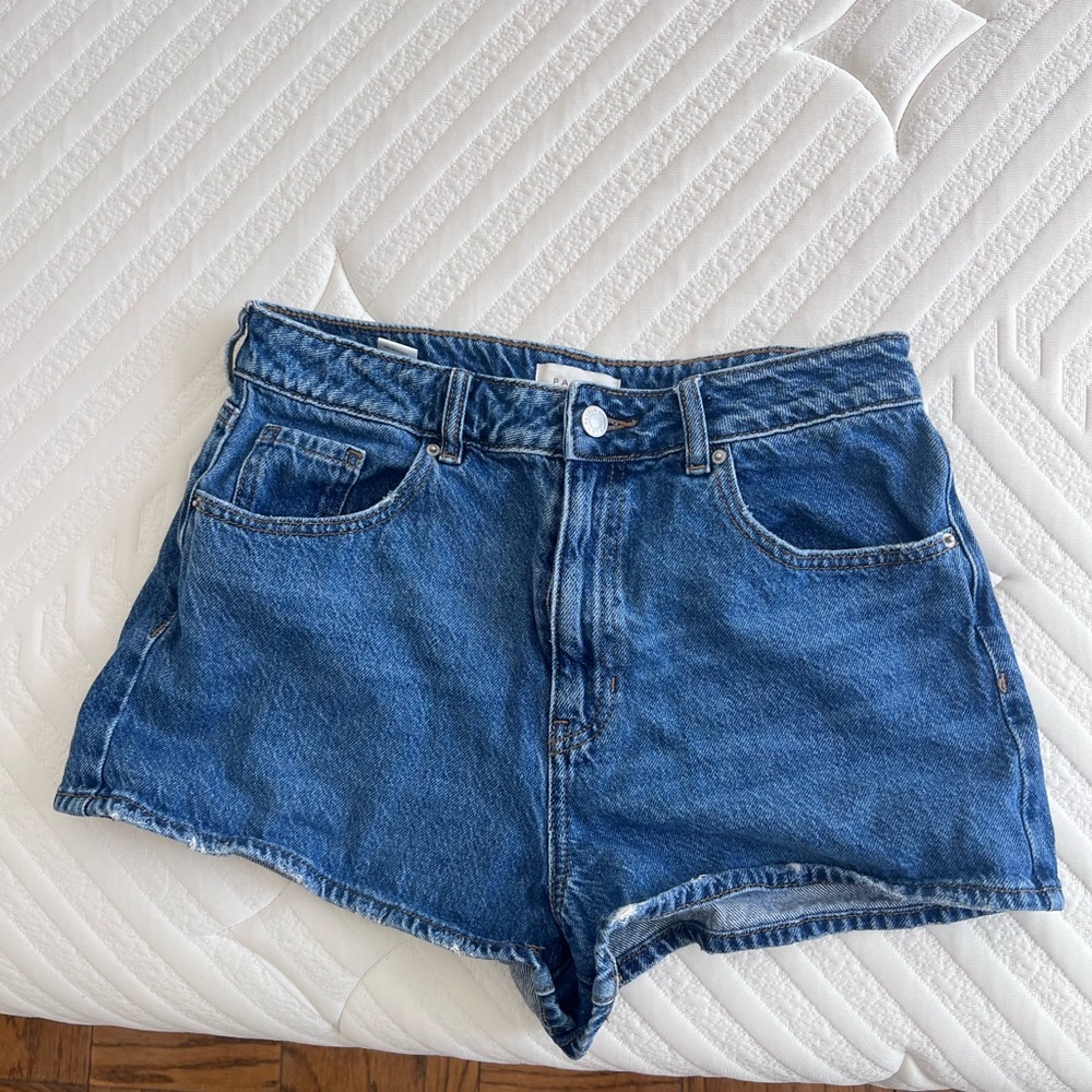 PacSun Mom Short - Blue Denim
